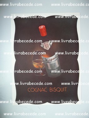 affiche cognac bisquit