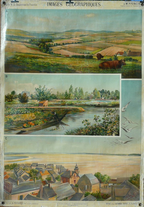 Carte Boulonnais Picardie