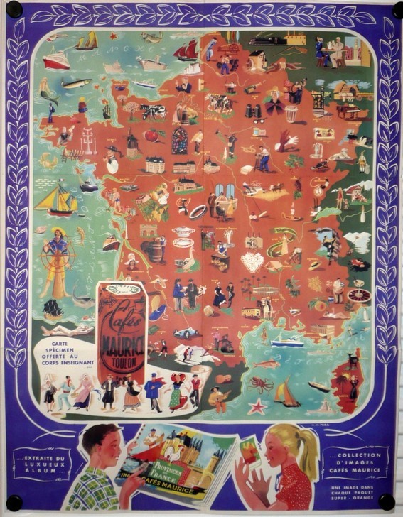 Affiche Caf� Maurice