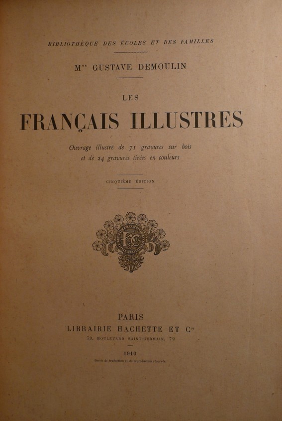 livre Les Fran�ais illustr�s