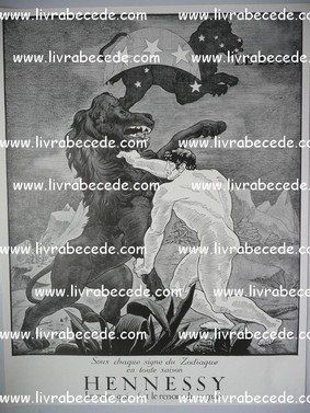 affiche cognac hennessy