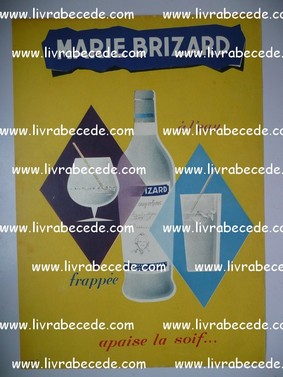 affiche marie brizard