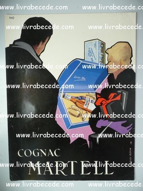 affiche cognac Martell