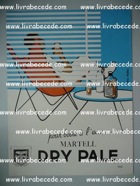 affiche cognac Martell