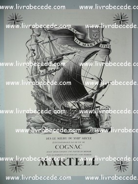 affiche cognac Martell