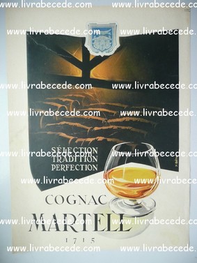 affiche cognac Martell