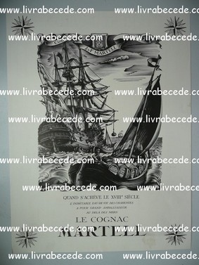 affiche cognac Martell