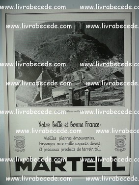 affiche cognac Martell