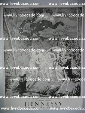 affiche cognac hennessy
