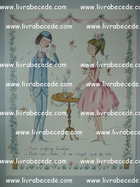 affiche vins nicolas