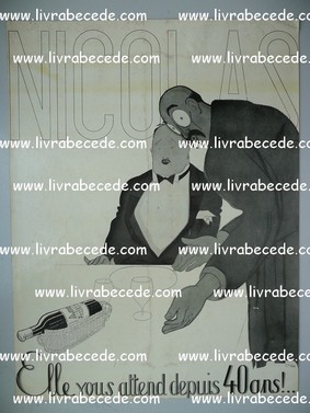 affiche vins nicolas